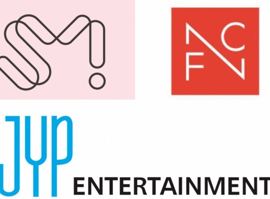 SM, JYP, and FNC Entertainment