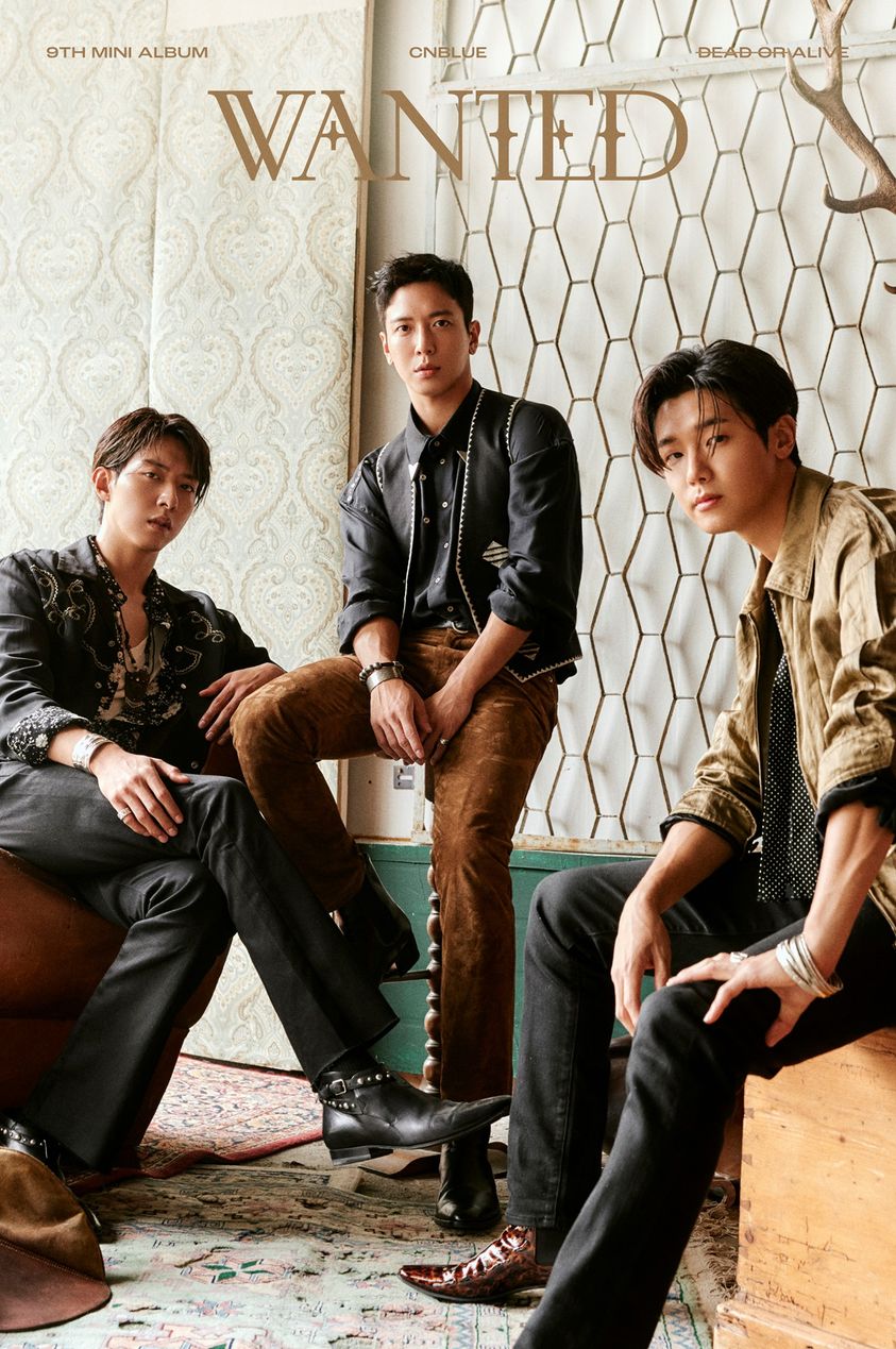 CNBLUE releases teaser for new album 'WANTED'... Charisma Hunter Transformation