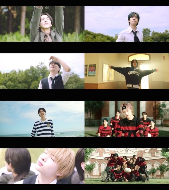 ENHYPEN's 'Tamed-Dashed' new version MV was released... cheerful energy
