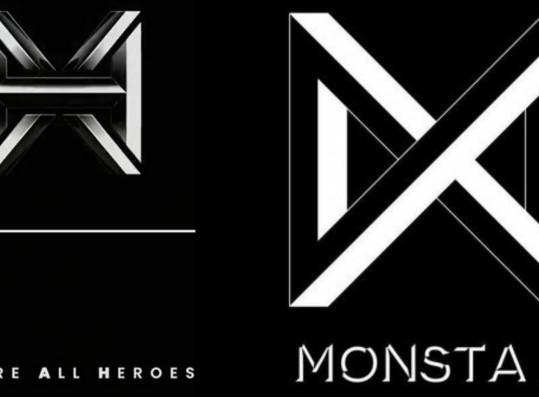 JYP Entertainment Plagiarized MONSTA X Logo? Suspicions Spark Following Release of Logo for JYP's Rookie Group