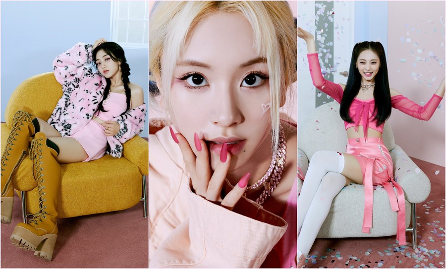 The TWICE Members Take Pretty In Pink To A New Level In Their Latest  Concept Photos - Koreaboo