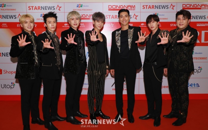 Super Junior at 2019 Asia Artist Awards