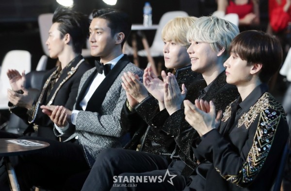 Super Junior at 2019 Asia Artist Awards
