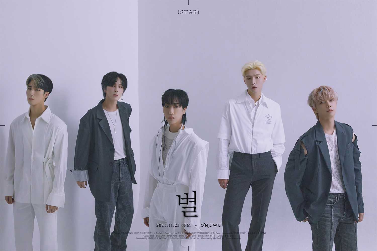 ONEWE, chic and vaguely colorful charm... New song 'STAR' concept photo