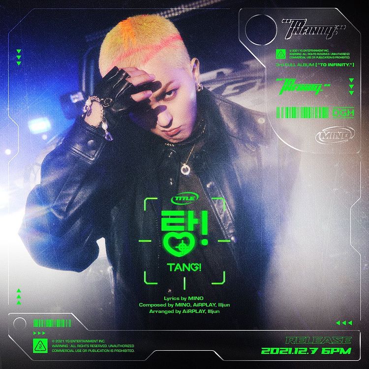 'Solo Comeback' MINO, new song 'TANG!♡' moving poster released