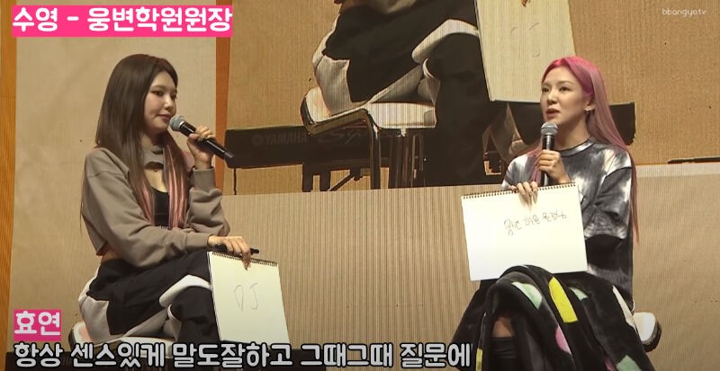 SNSD Sooyoung and Hyoyeon Guess the Jobs the Members Would Have If They Weren't K-Pop Idols