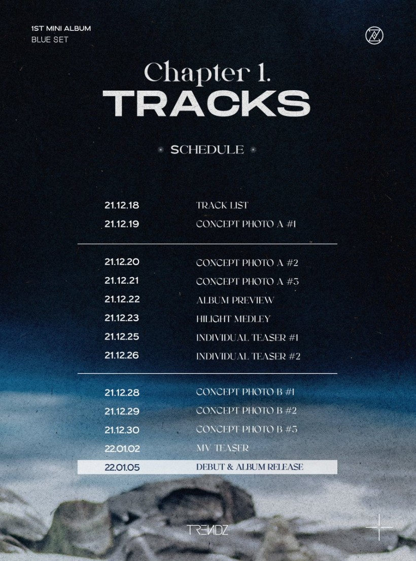 Rookie Boy Group TRENDZ Unveils Teaser Schedule for Official debut