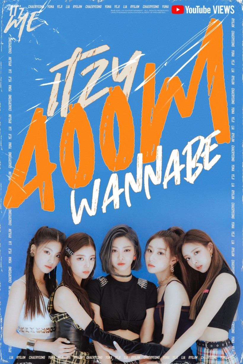 ITZY's 'WANNABE' First MV by 4th-Gen Group to Hit 400 Million Views