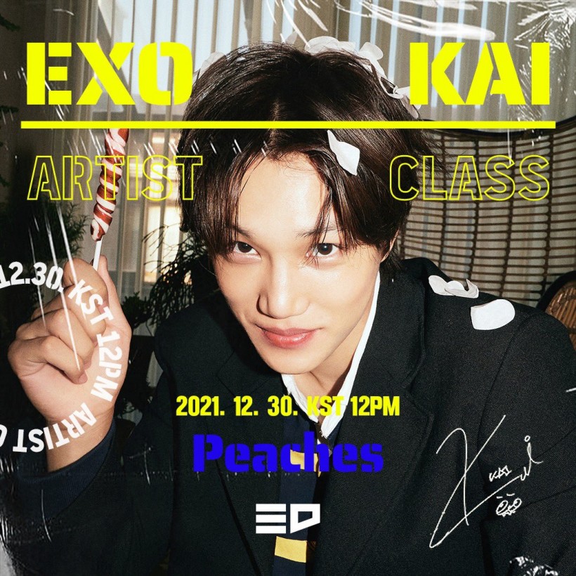 EXO Kai to Personally Teach 'Peaches' Choreography Via ED Artist Class