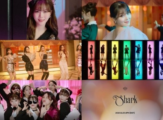 OH MY GIRL, new song 'Shark' sound source + performance first released... bling bling visual