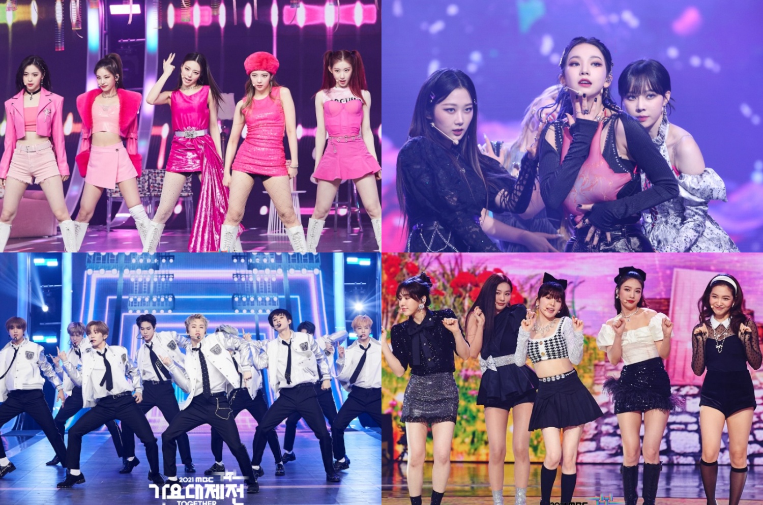 MBC Criticized for the Arrangement of Senior and Junior Groups during ...