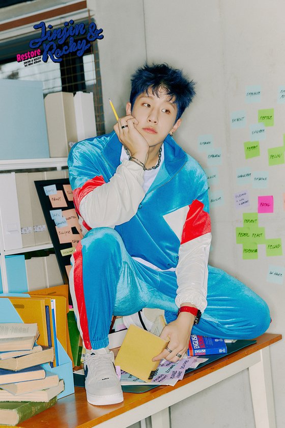 'Unit Debut' Jinjin & Rocky reveal individual cuts for 'Restore'... hipster visual