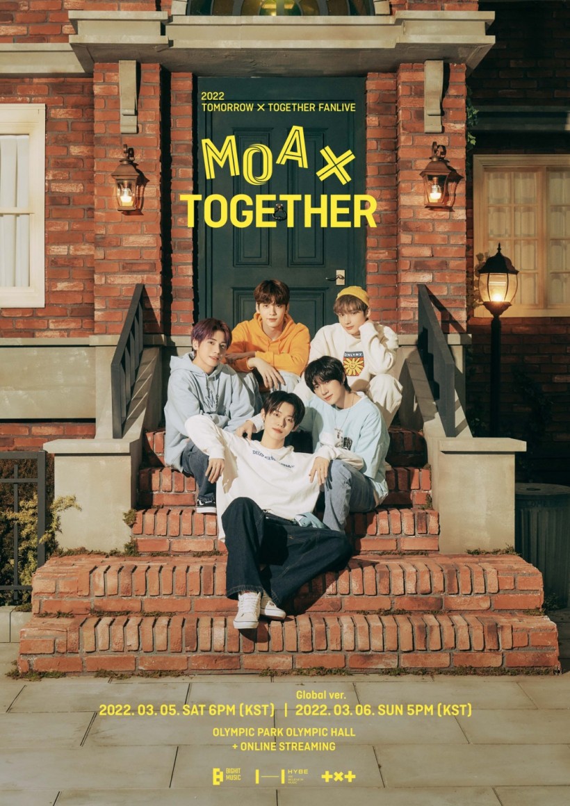 TXT Announces Third Offline and Online Fan Live 'MOA x Together' in March