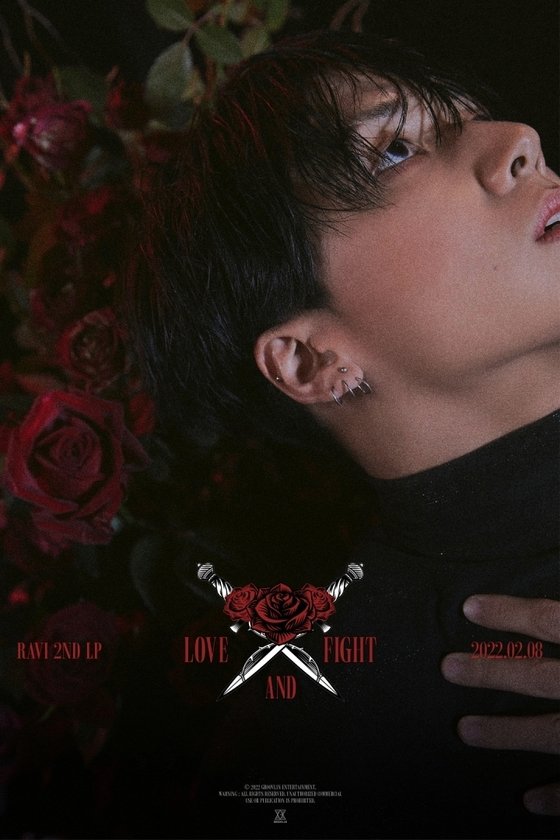 RAVI, comeback with their 2nd regular album 'LOVE&FIGHT' on February 8th