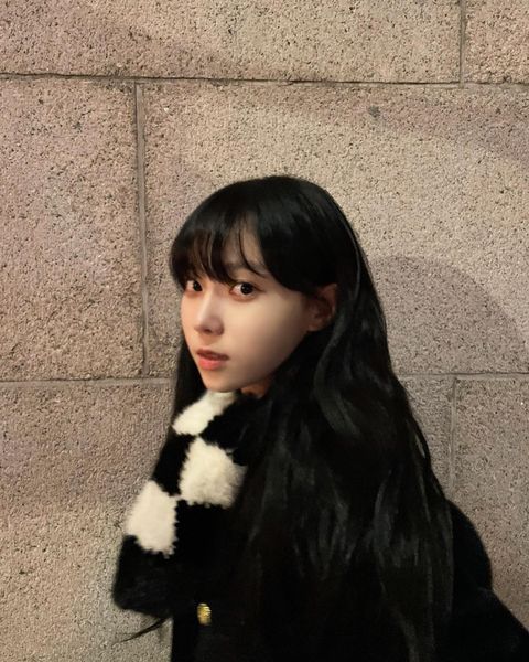 Aespa Winter, black hair is the truth... Today's pretty explosion