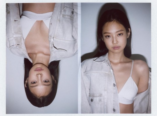 Jennie, strong abs + voluminous body… bold underwear pictorial