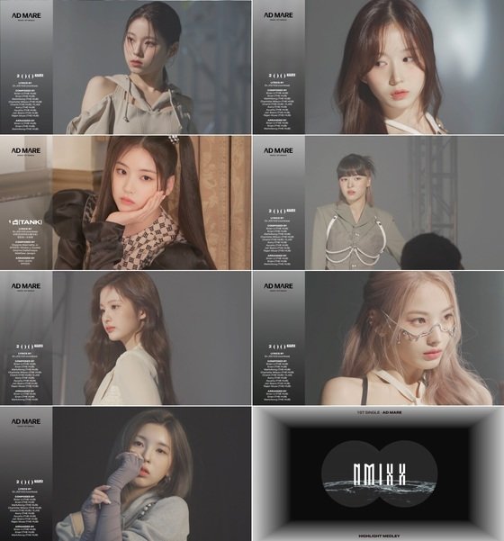 Debut D-3 JYP's new girl group NMIXX, 'AD MARE' medley released