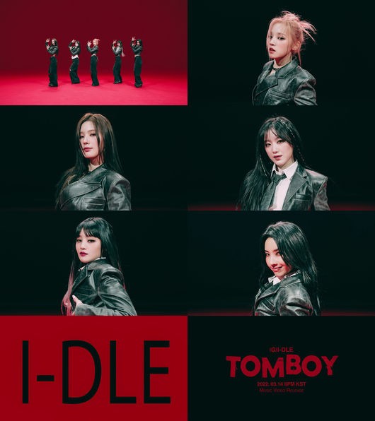 (G)I-dle, a unique presence that fills the screen.. 'TOMBOY' 2nd MV teaser open