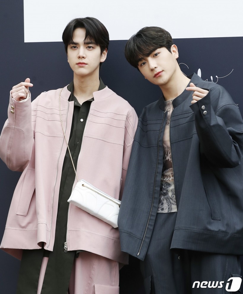 2022 F/W Seoul Fashion Week: THE BOYZ Younghoon, IVE Leeseo, More Serve Visuals   at Event