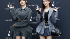 IVE Rei-LEESEO attends Seoul Fashion Week