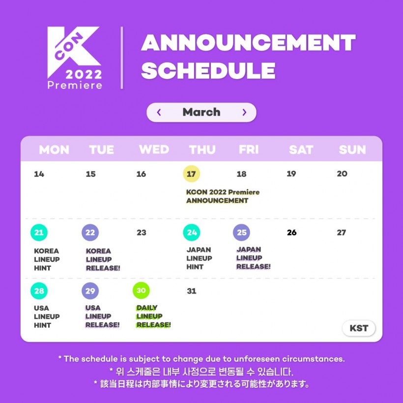 KCON 2022 Premiere Korea Lineup: MONSTA X, STAYC, 'Queendom 2,' MORE!