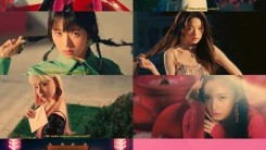 IVE, love's CUPID transformation... Six-person, six-color visual feast