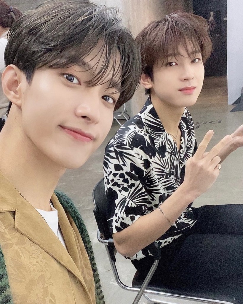 SEVENTEEN DK and Wonwoo