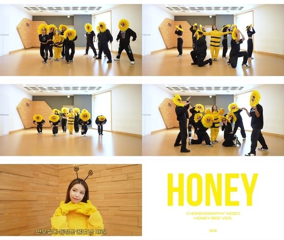 Mamamoo Solar Releases 'HONEY' Bee Choreography Video