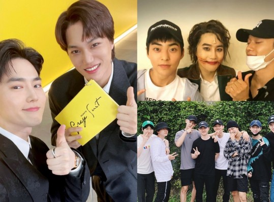 10 Times EXO Showed Support for Each Other's Solo Activities