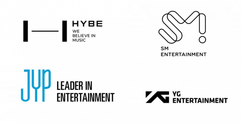 HYBE, SM, JYP, YG logo (News1)