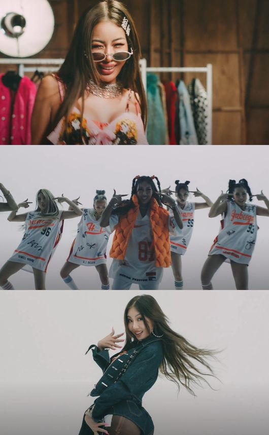 Jessi releases the second MV teaser for the new song 'ZOOM'... HIP performance