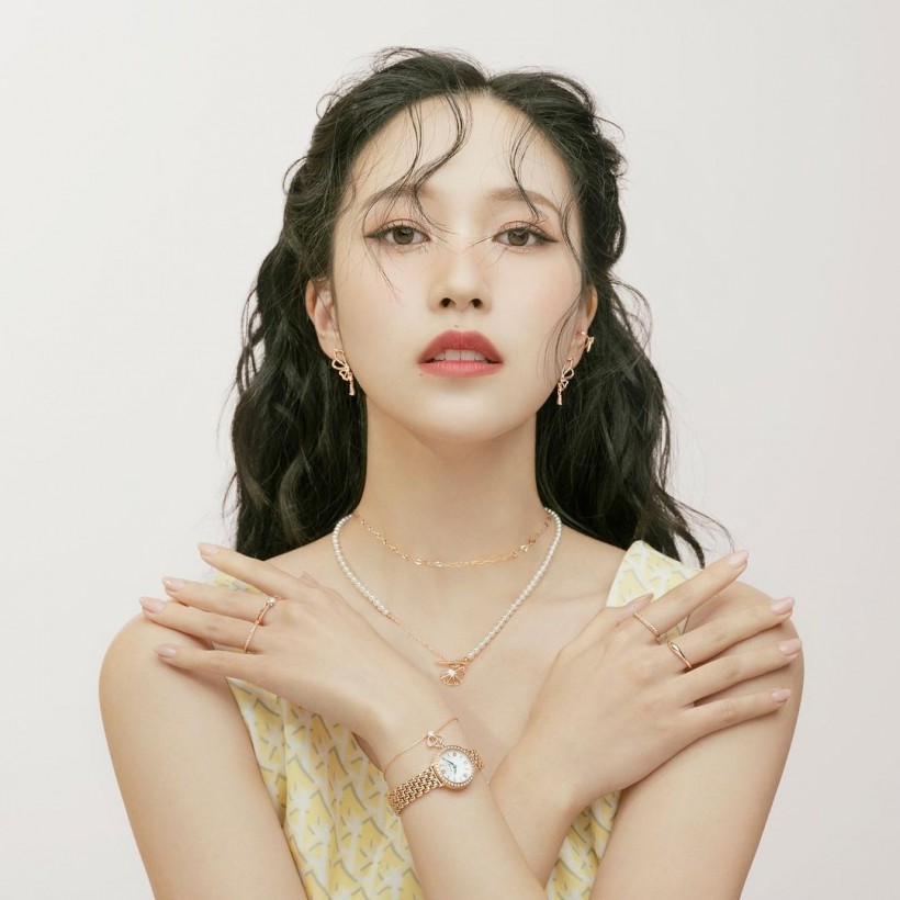 TWICE Mina Transforms into 'Goddess' in Latest 'PSYCHE Collection' for Luxury Brand