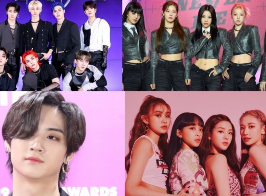 'HIT' & 'Rising' Artists April 2022: (G)I-DLE, Stray Kids, GOT7 Jay B, Secret Number