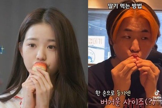 Youtuber 'zombou' da maneira de comer morango de IVE Wonyoung, nega acusação após reação