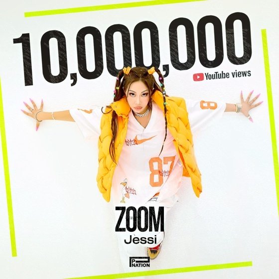 Jessi's 'ZOOM' MV Surpasses 10 Million Views