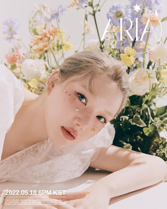 Yerin from GFRIEND, the visual in full bloom... Solo album concept