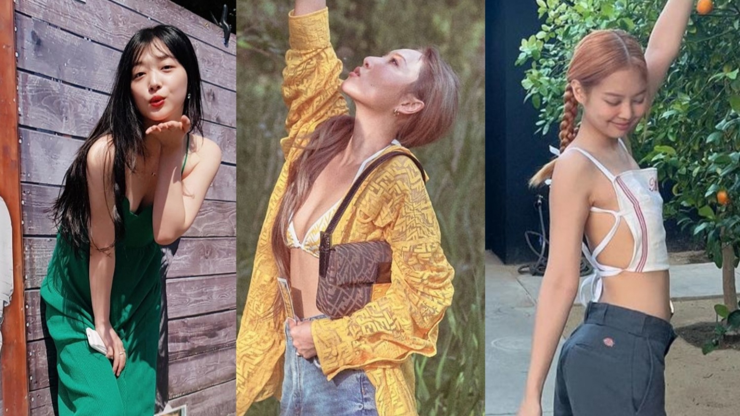 How K-pop's Outfit Standard Changes: Sulli's 'No Bra' vs. Jennie's  'Underboob