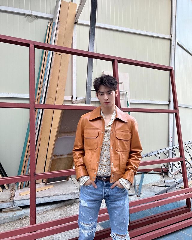 ASTRO Cha Eun Woo Flaunts Chic Style in New Photos KpopStarz