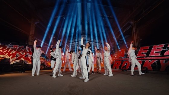 ATEEZ, Japanese new song 'ROCKY' MV released... riotous performance