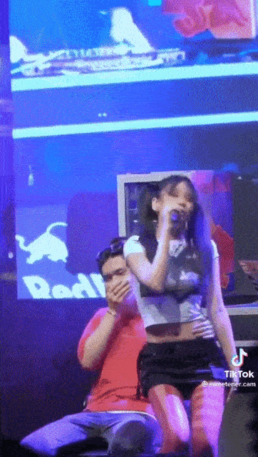 BIBI Goes Viral for Giving Fan a Lap Dance On Stage