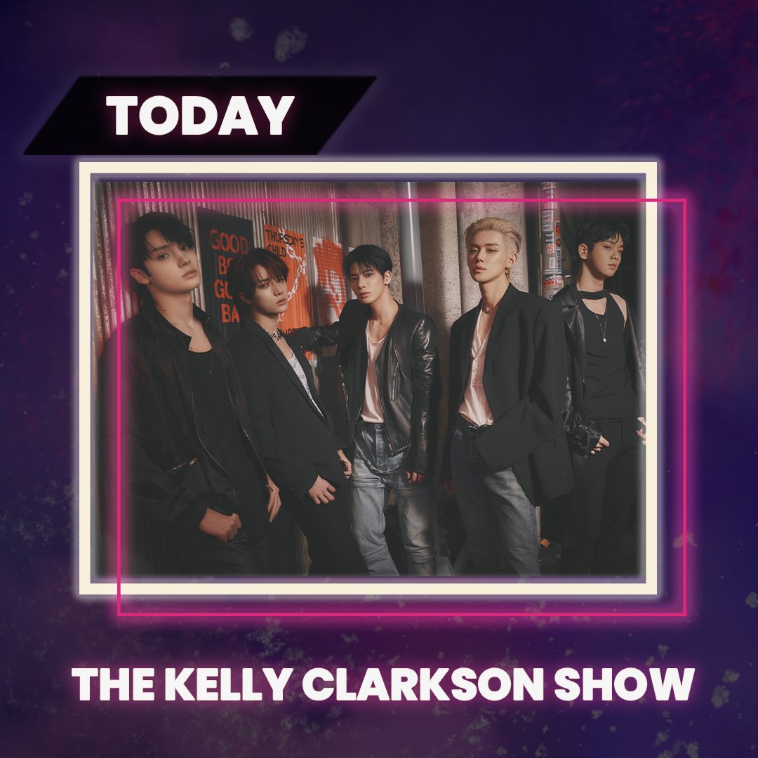 TXT, first appearance on 'The Kelly Clarkson Show' in the US... "A terrifying existence in the K-pop world"