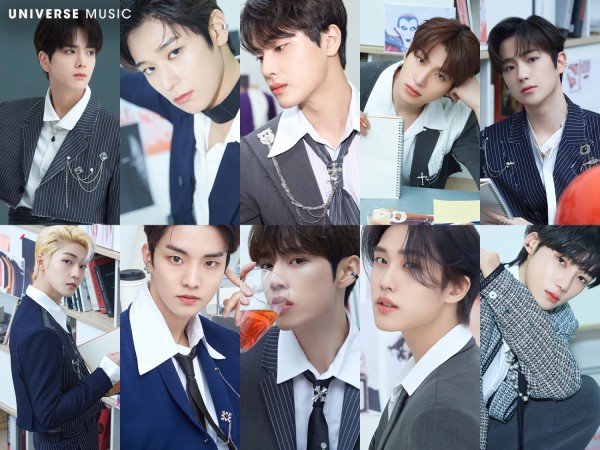 UNIVERSE X THE BOYZ Released 11 Concept Photos of Their New Song 