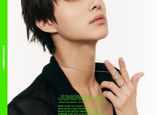 NCT Jungwoo, 'tough sexy' with clear eyes