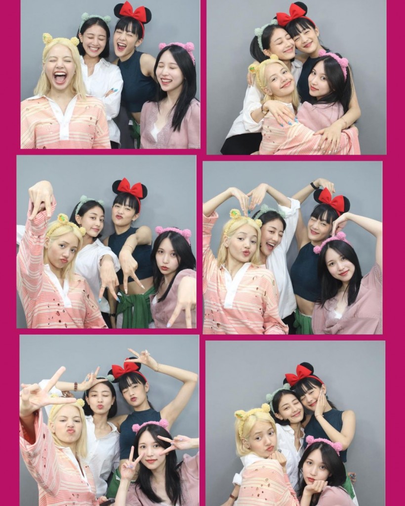 Lisa, Minnie, Jihyo, Mina