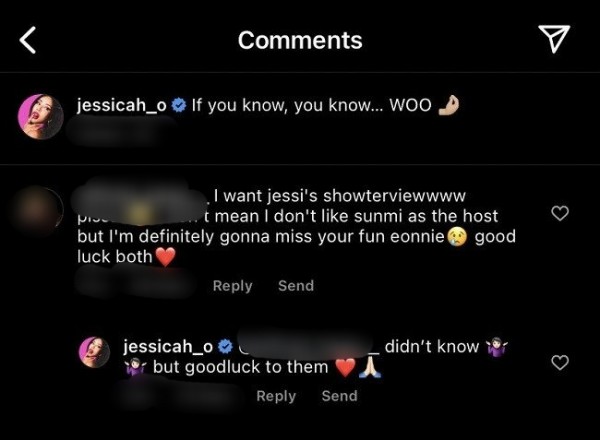 Jessi 'Kicked Out' of Showterview? Idol Addresses Rumors About Program, Sunmi