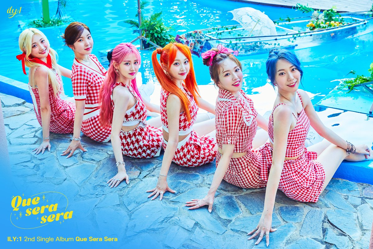 ILY:1, new song group photo released... Summer Queen Jeong Aim