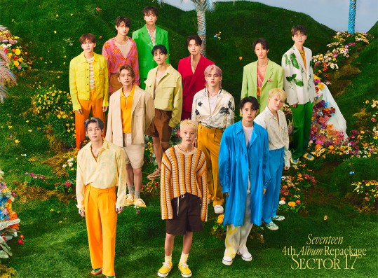 Seventeen, 4th full album repackage 'SECTOR 17' official photo added