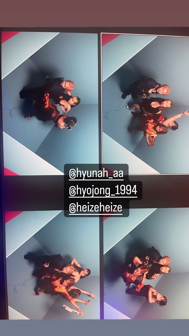 Jessi, HyunA, DAWN, Heize