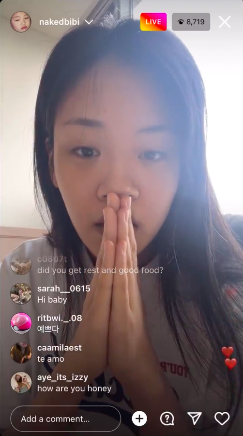BIBI Reassures Fans Following Breakdown During Instagram Live