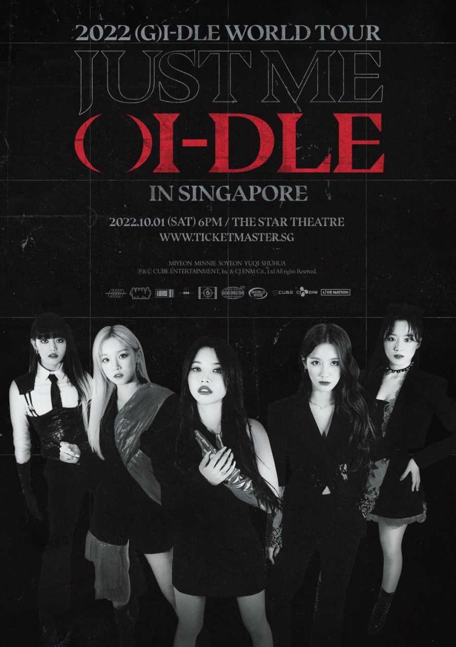 (G)I-DLE Will Be Bringing Their First Concert Tour To Singapore